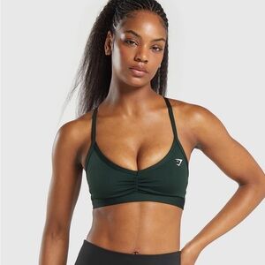 Ruched Strappy Gymshark Sports Bra